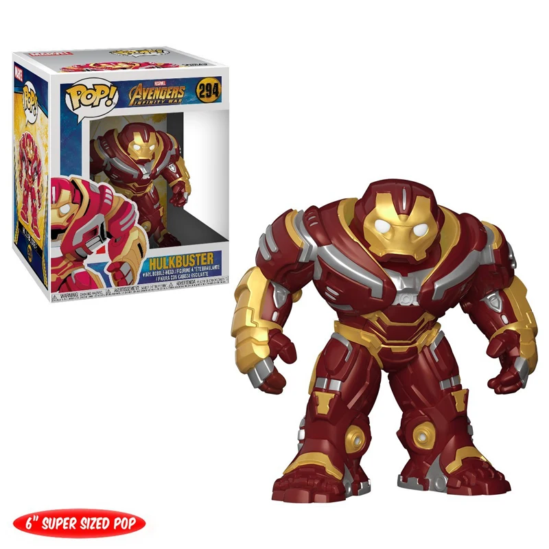 

Funko POP The Avengers3: Infinity War & HULKBUSTER Model Vinyl Action & Toy Figures