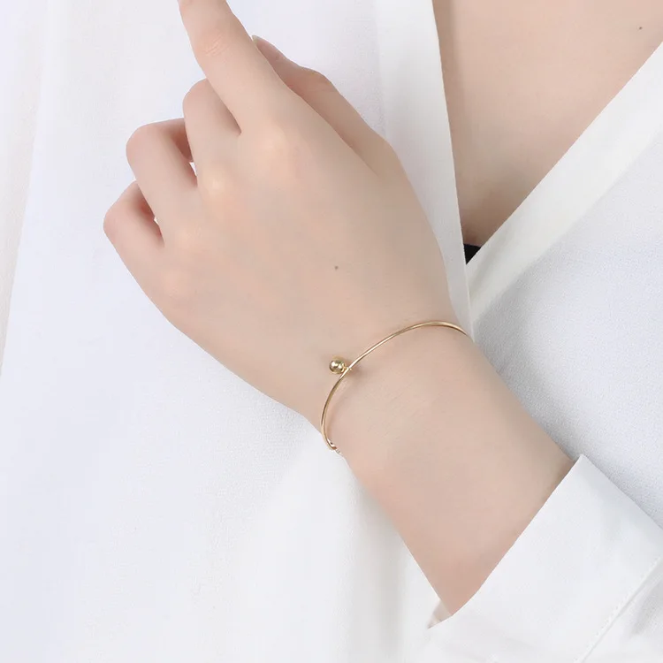 

Pedicle Van Cleef Own Handmade Import 14k Gold Pearl Bracelet 2018 New Style Simple Japanese And South Korean Style Glorious Bra