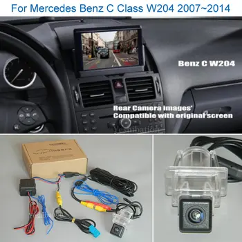 

For Mercedes Benz C Class W204 2007~2014 Car Rear View Back Up Reverse Camera Sets RCA & Original Screen Compatible