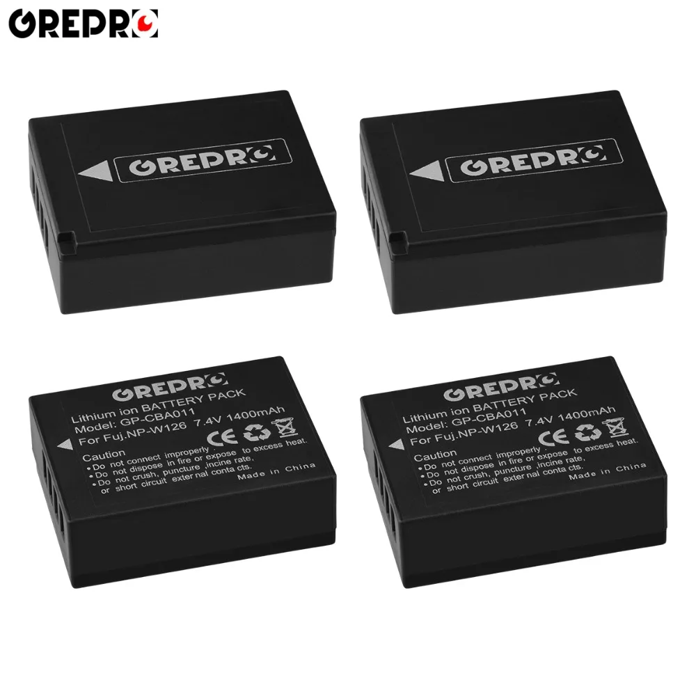 GREPRO NP-W126 NP W126 Перезаряжаемые Батарея+ USB Dual Зарядное устройство для цифровой фотокамеры Fuji XA1 XE1 X-E2 HS50 HS35 HS33 HS30EXR X-Pro1 XM1 X-T10