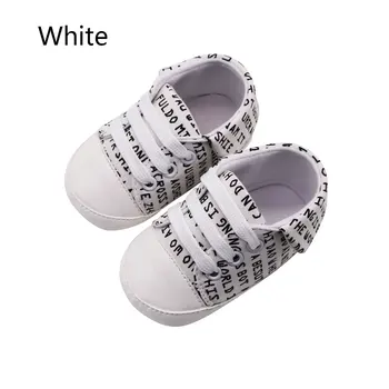 

Baby Newborn Kids Shoes Girls Boys Letter Print Solid Soft Sole Infant Toddler Casual Shoes Toddler Shoes First Walkers 2020