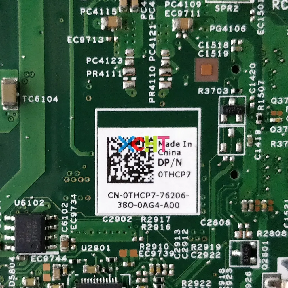 CN-0THCP7 0THCP7 THCP7 w I3-2375M процессор GT625M/1G GPU 12204-1 для Dell 2421 3421 5421 ноутбук ПК материнская плата для ноутбука материнская плата