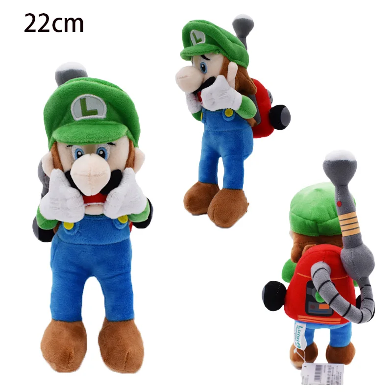 Super Mario Bros Luigi Плюшевые игрушки Super Mario Stand Mario Brother мягкие игрушки мягкие куклы подарок для детей Высокое качество