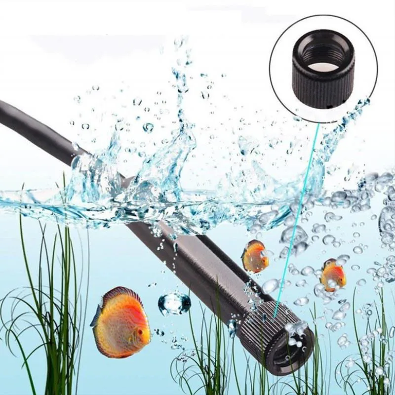WiFi эндоскоп камера обнаружения 5,0 MP 1200P HD эндоскоп камера 8 мм водонепроницаемый жесткий кабель трубчатая камера-змея для IOS Android PC