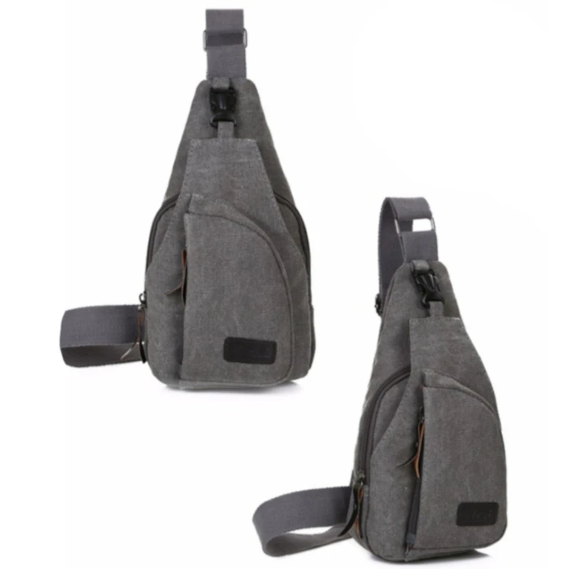 Mens Messenger Bag Mens Shoulder Bag Fashion Casual Outdoor Shoulder Bag Sling Chest Pack Canvas Sports Travel Crossbody