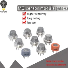 MQ серии Сенсор s MQ135 MQ2 MQ3 MQ5 MQ7 обнаружения газовый датчик, детектор Сенсор детектор MQ-135 MQ-2 MQ-3 MQ-5 MQ-7 DIP