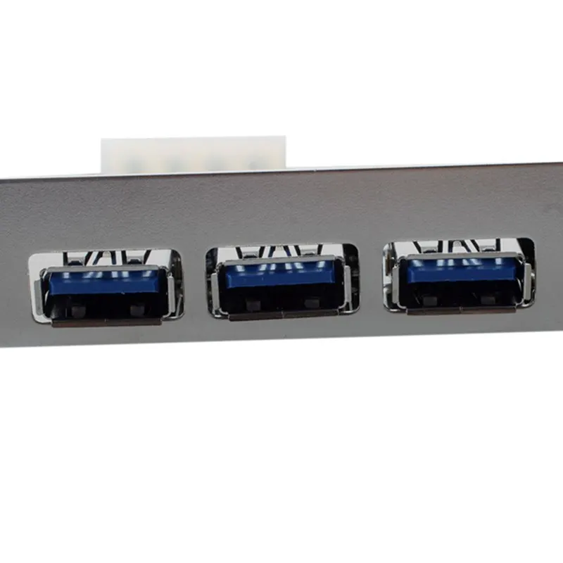 Быстрый USB 3,0 PCI-E PCIE 4 порта Экспресс-адаптер карты расширения