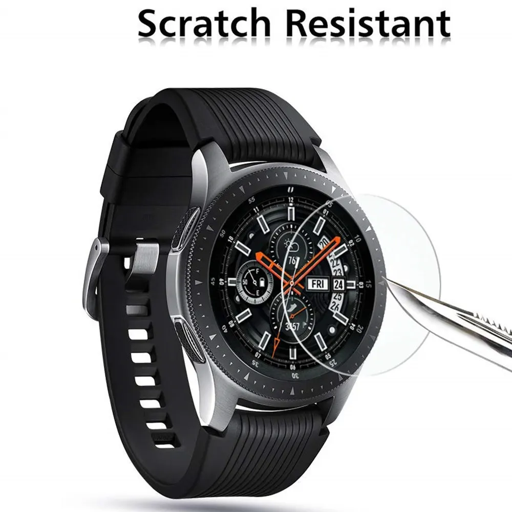 Защита экрана для Samsung Gear S3 Frontier/S2/Sport 9H 2.5D закаленная пленка Galaxy Watch 46 мм/42 мм/3 45 мм