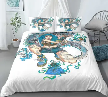 

3D Printed Custom Design Duvet Cover Quilt Comforter Blanket Case Covers Bedding Set 140x200cm Home Textile