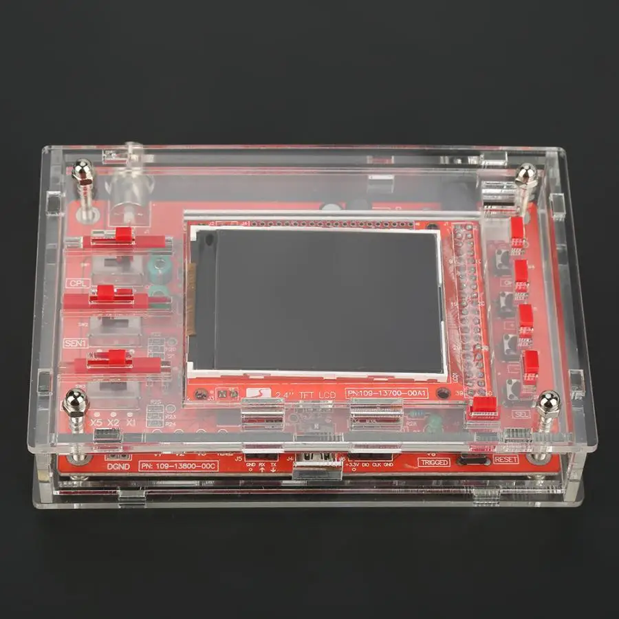 1Msps цифровой осциллограф 2 4 TFT комплект с зондом и зарядкой ark