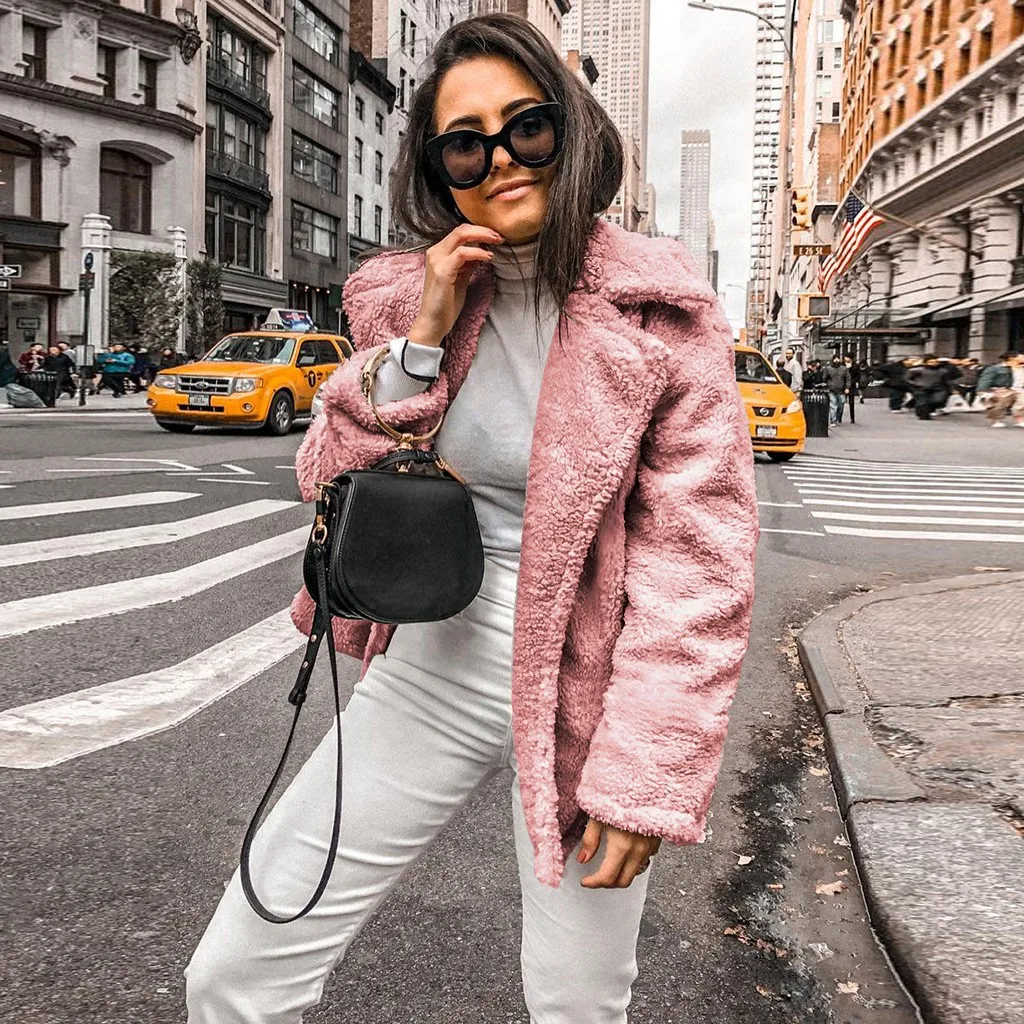 Зимняя женская шуба Chaqueta mujer, большие размеры, одноцветная шуба из искусственного меха норки, шуба из искусственного меха, шуба из лисьего меха Colete Feminino