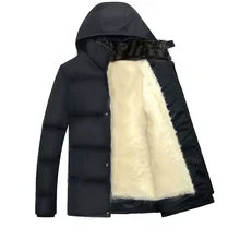 

G1353 new 2020 autumn winter men middle-aged and elderly thickened thermal cotton-padded jacket coat cheap wholesale