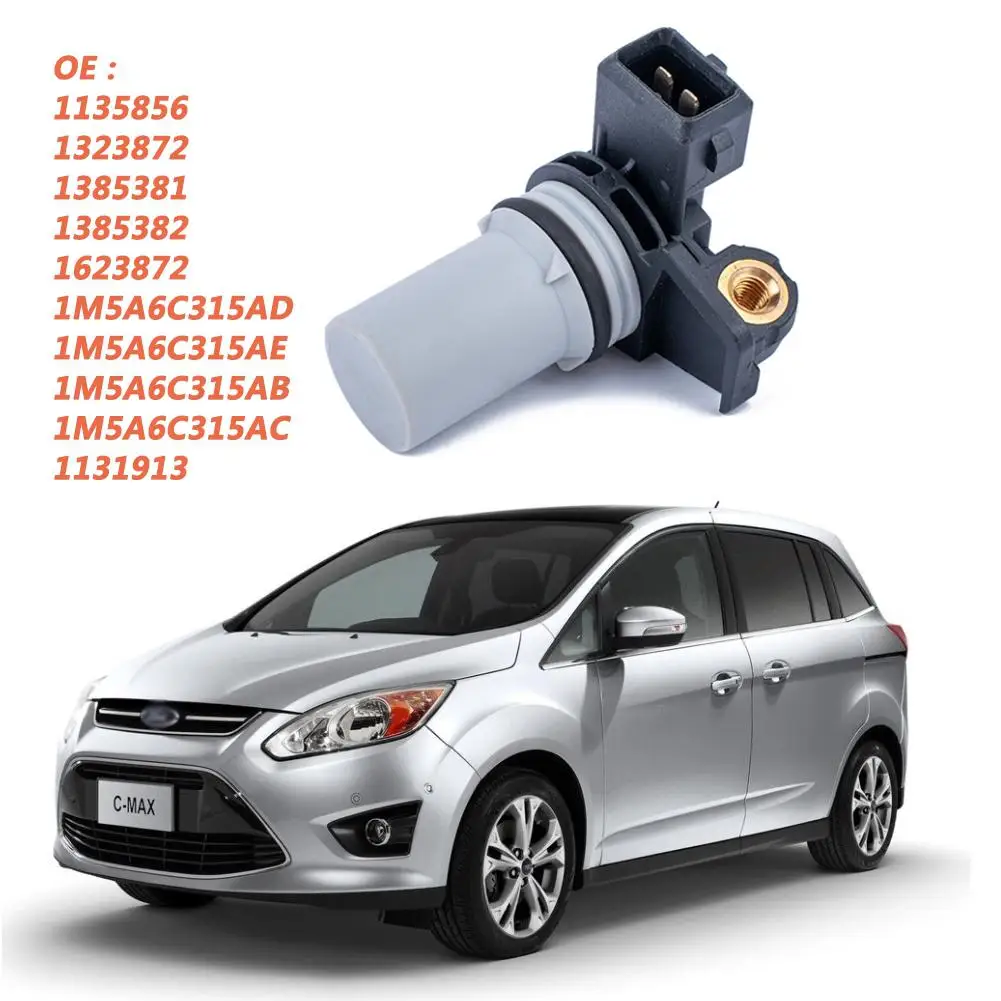 Автомобильный Датчик положения коленчатого вала для Ford c-max OE: 1M5A-6C315-AC/1M5A6C315AE Автомобильный датчик положения аксессуары - Цвет: Silver black