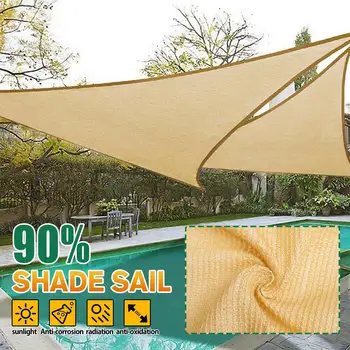 

Waterproof Sun Shelter Sunshade Protection Outdoor Canopy Garden Patio Pool Shade Sail Awning Camping Shade