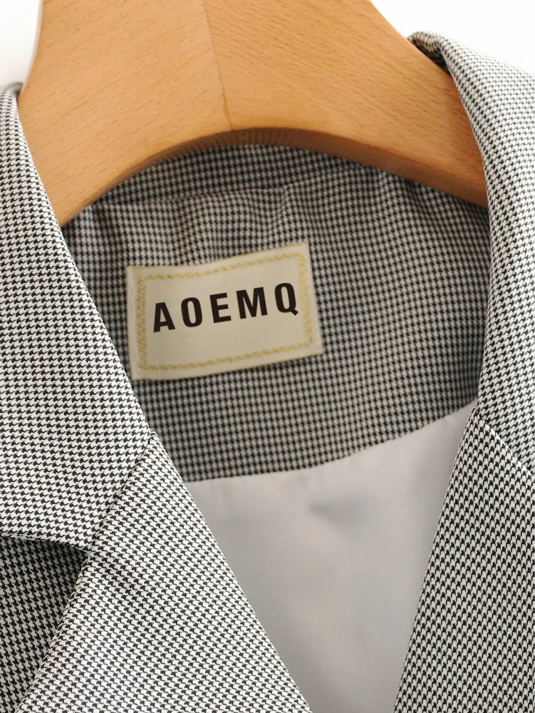 AOEMQ офисные женские пальто компания конференц зал короткие куртки/пальто деловой костюм для деловой поездки верхняя одежда пальто женская одежда