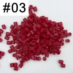 PUPUKOU 5mm Pearly Iron Fuse Beads - 1000pcs High-Quality DIY Puzzle Craft Kit (3)