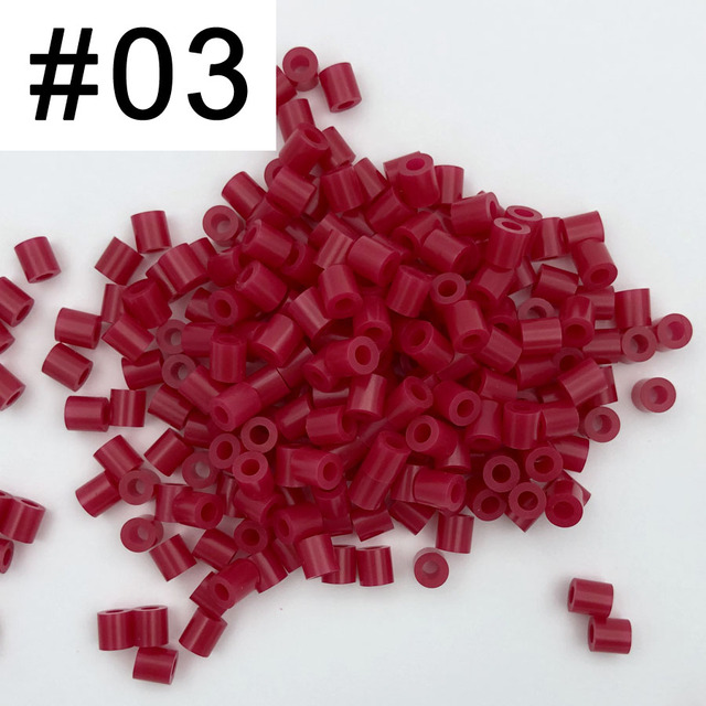 / 1000pcs perler PUPUKOU  fuse beads Pearly Iron Beads for Kids Hama Beads Diy Puzzles High Quality Handmade Gift Toy