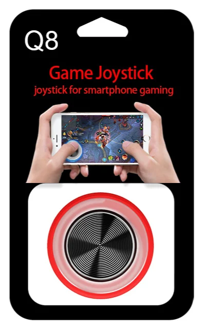 Game Joystick Round For Mobile Phone Rocker Tablet Android Iphone Metal Button Controller Easy Chicken Dinner With Suction Cup 