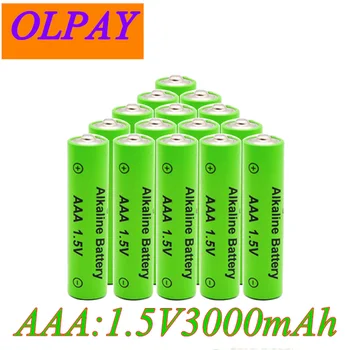 

50PCS lot New AAA battery 3000mAh 1.5V alkaline AAA rechargeable battery for remote control toy light battery