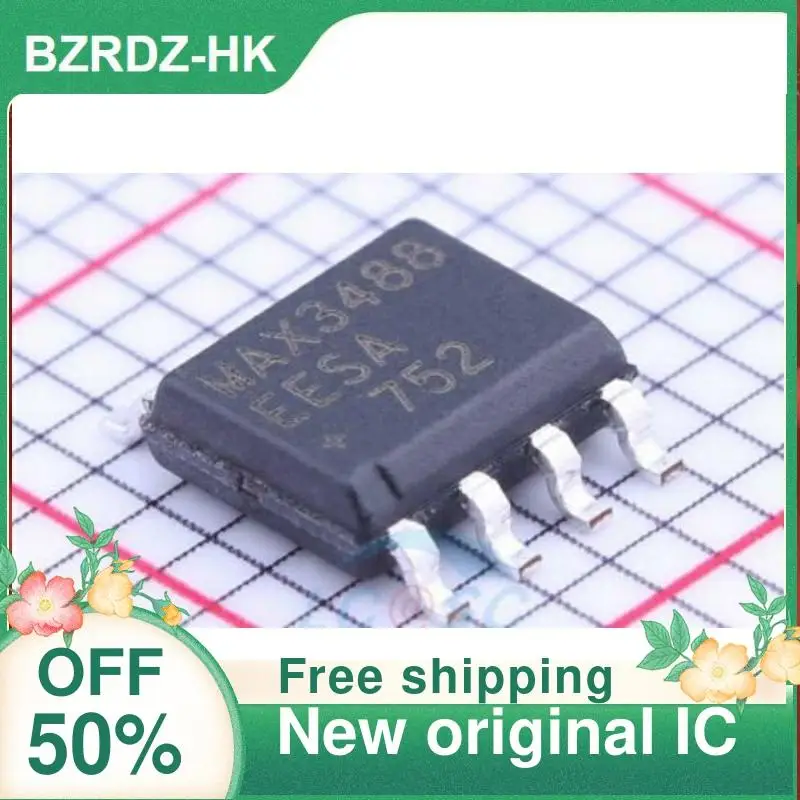 

5PCS MAX3488EESA+T SOP-8 New original IC