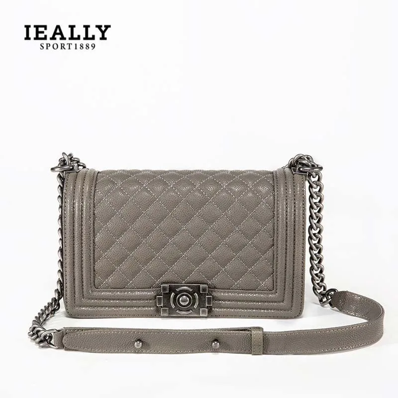 

2019 Xia Zhenpi Woman Package Tide Ma'am All-match Messenger Cowhide Single Shoulder Package Handbag