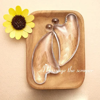 

BearPaw 1 PC Resin Massage Boards Beauty Scraping Board Wash Shave Face Body Care Massage Guasha Scraper Acupuncture SPA Tools