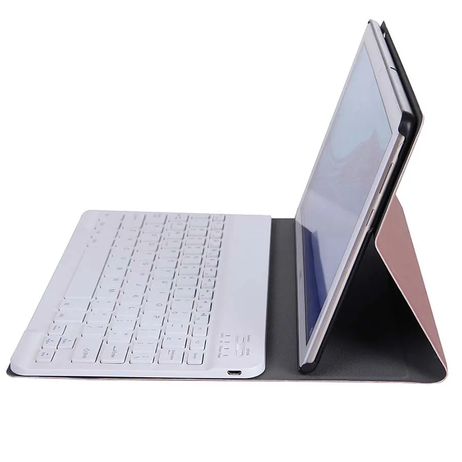 Чехол из искусственной кожи с Bluetooth клавиатурой для huawei MediaPad T5 10 AGS2-W09/L09/L03/W19 Honor Pad 5 10," противоударный чехол для клавиатуры