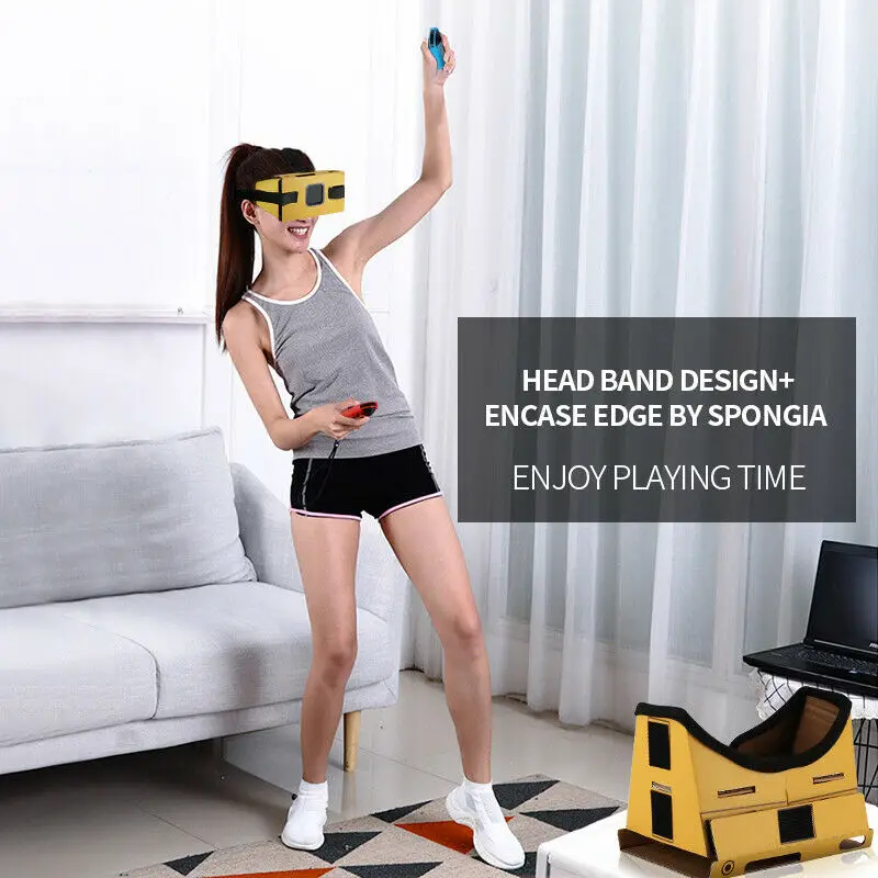 NS Labo VR игрушка ремешок на голову для гарнитуры набор VR очки переключатель 3D HD визуальный дикий лабо VR удовольствие для Legend of Zelda NFC Карты