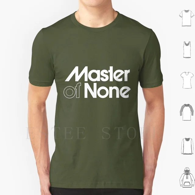 Master Of None 1 T Shirt Print Cotton 