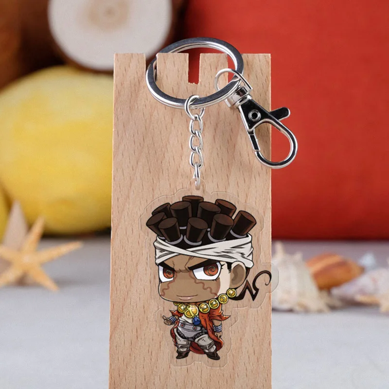 JoJo's Bizarre Adventure Narancia Ghirga Acrylic Keychain Pendent Keyring Gifts