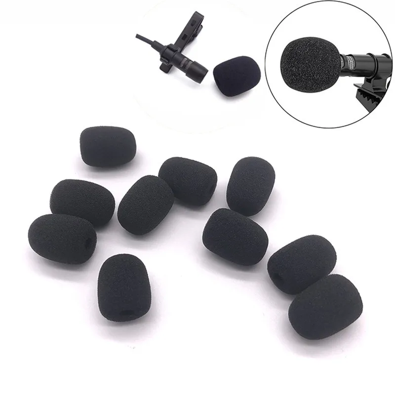 Pare-brise en mousse pour microphone Lavalier, remplacement, mini, éponge,  pare-brise, casque à revers, housse de microphone, 6mm, 50 pièces, 10  pièces, 5 pièces - AliExpress