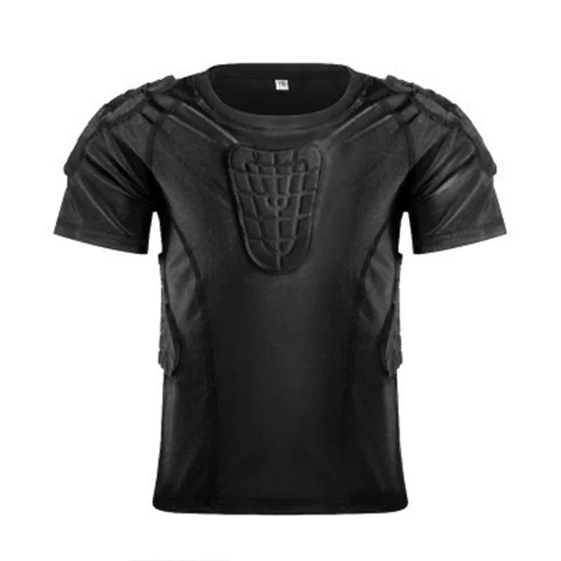 Football Uniform Sports Uniform Sets Rugby Padded Kids Soccer Goalkeeper Jerseys Football Shirts Sponge Children's Goal Keeper Training Sportswear Protective Clothes