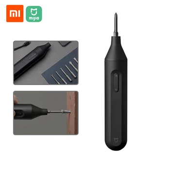 

Xiaomi Mijia Electric Manual Screwdriver Kit 1500mAh Steel Bits Home Repair Tools With Extended Rod DIY Screw Driver Set