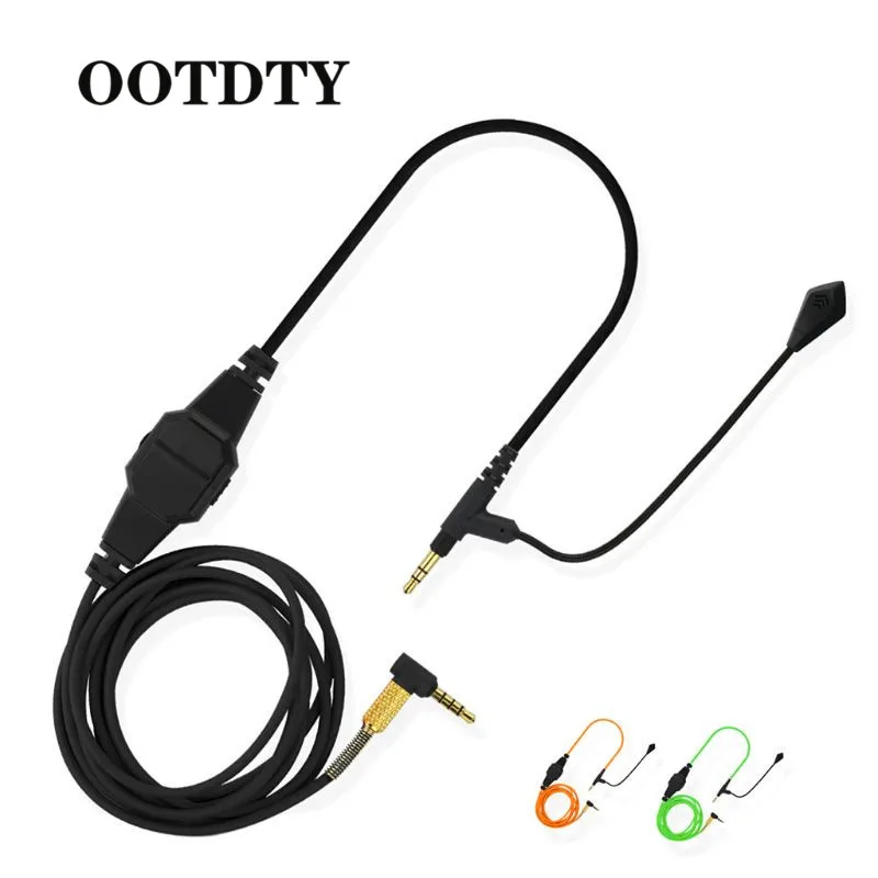 OOTDTY микрофон Универсальный объемный кабель для QC25 QC35 AE2 OE2 для наушников для PS4 кабель для наушников микрофон Универсальный