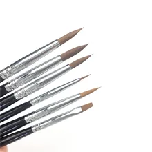 1 шт. Стоматологическая фарфоровая Кисть ручка F0#0#5#6#7#8# стоматологические лабораторные принадлежности стоматологические материалы