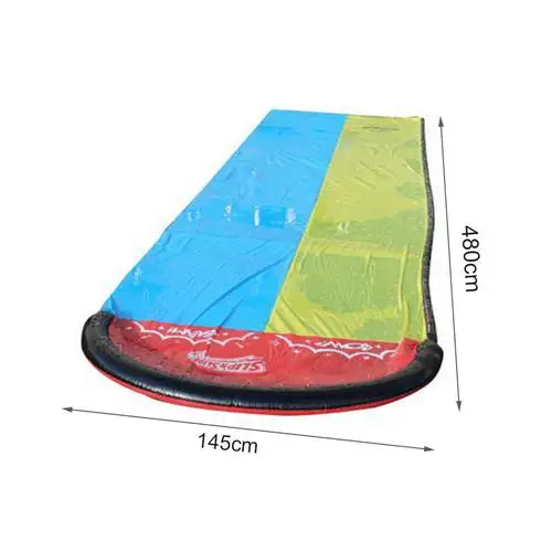 6.1x1.45m Surf 'N Water Slide Fun Lawn Water Slides Pools For Kids Summer PVC Games Center Backyard Outdoor Children Adult Toys