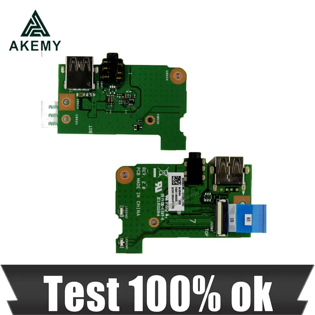 Akemy Новинка! Оригинал для For Asus X453M X453MA F453M X403M K453M X453MA_IO Плата USB аудио | Компьютеры и