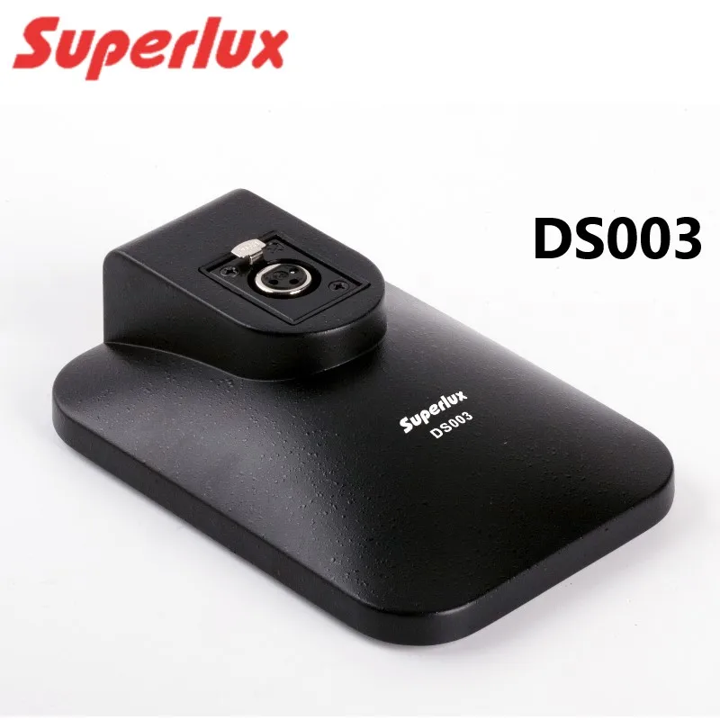 

Superlux DS003 XLR standard balanced socket gooseneck microphone base,without switch