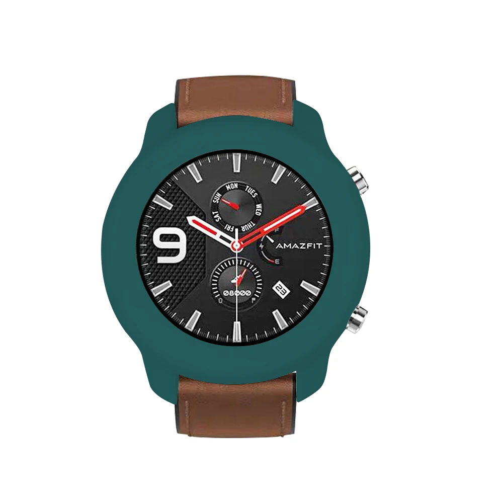 8 Защитный чехол для Xiaomi Amazfit Gtr 47 мм средство защиты ПК Рамка для Xiaomi Gtr часы Защита оболочки аксессуары ремешок - Цвет: 8