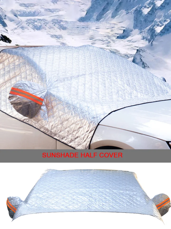 Universal Auto Windschutzscheibe Spiegel Reflektierende Bar Abdeckung Für  Auto Sonnenschutz Schutz Winter Schnee Eis Regen Staub Frost Schutz