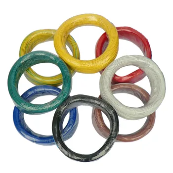 

Soft Electronic line 0.3mm² 22AWG Single-core Multi-strand Oxygen-free Copper Signal Connecting Wire 100m RV Cable