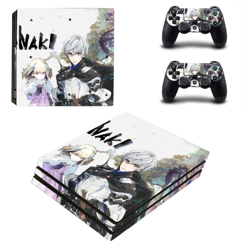 ONINAKI PS4 Pro кожи виниловая наклейка, стикер для sony Playstation 4 консоли и 2 контроллеры PS4 Pro кожи Стикеры