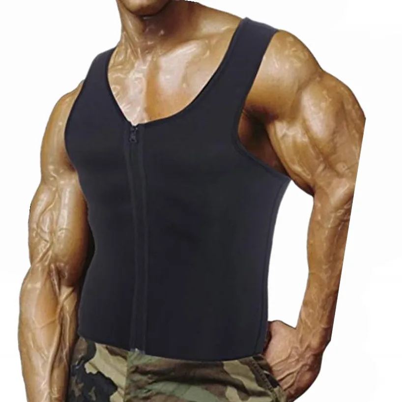 Мужская корректирующая рубашка для сауны корсет для похудения для мужчин трико грудь человек жилет для ортопедического позвоночника Корсет Талии Тренажер топ из неопрена