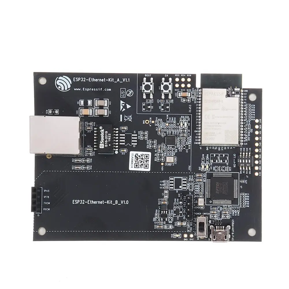 LEORY 1 шт. ESP32-Ethernet-Kit Ethernet к Wi-Fi макетная плата PoE источник питания Wi-Fi 802.11b/g/n JTAG Debug