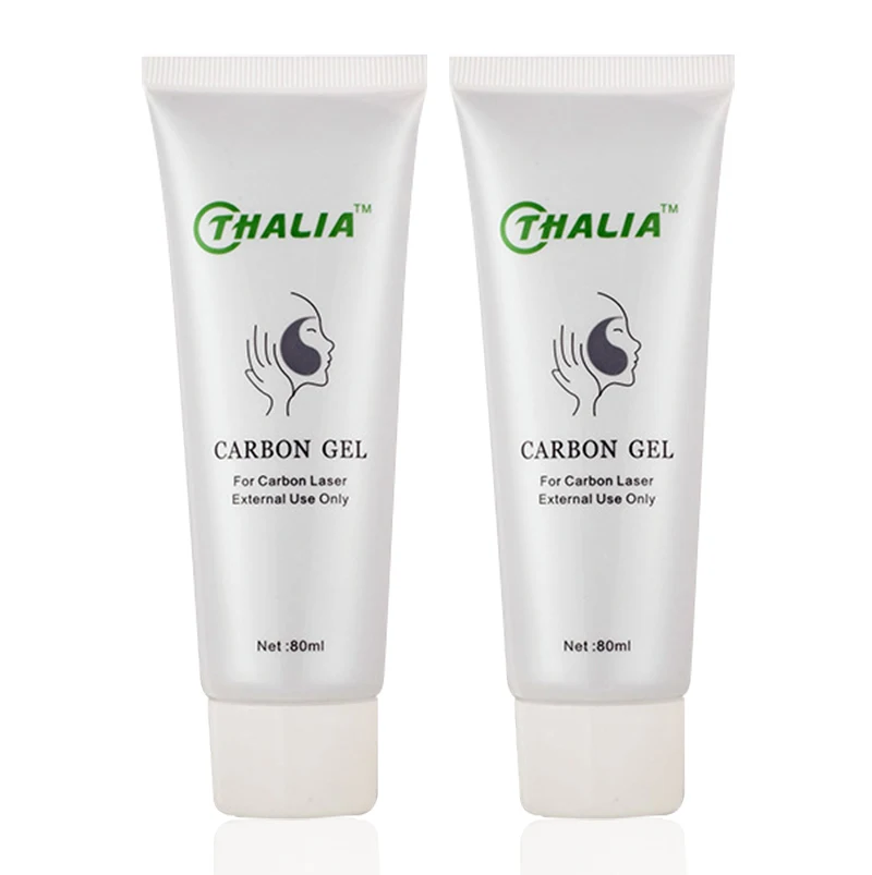 80g Soft Laser Carbon Cream gel for nd yag laser skin rejuvenation treatment Active Laser whitening active nano carbon