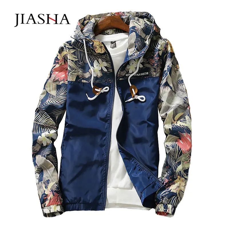 

2019 Women Jacket Coat Women Long Lseeve Basic Coats Sun-proof Baseball Bomber Jacket Hooded Flowers Print Outwear Jacket Women