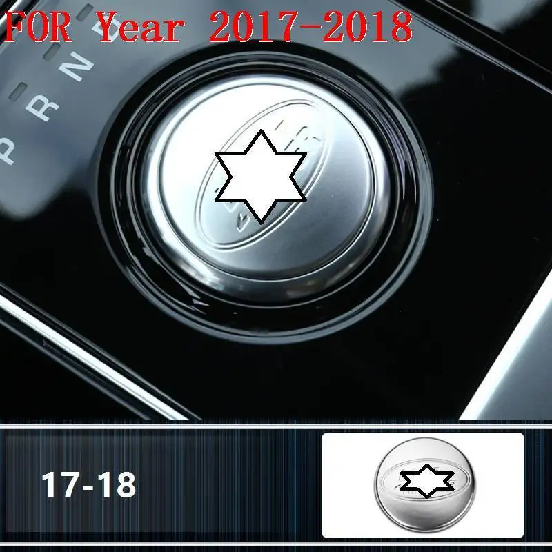 Automovil хром авто автомобильный интерьер модные аксессуары стикер полосы модификации молдинги 17 18 для Range Rover Velar