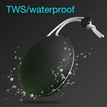 KUSDO портативный Bluetooth динамик открытый беспроводной динамик Bluetooth V5.0 со звуком сильный бас стерео музыкальный аудио плеер