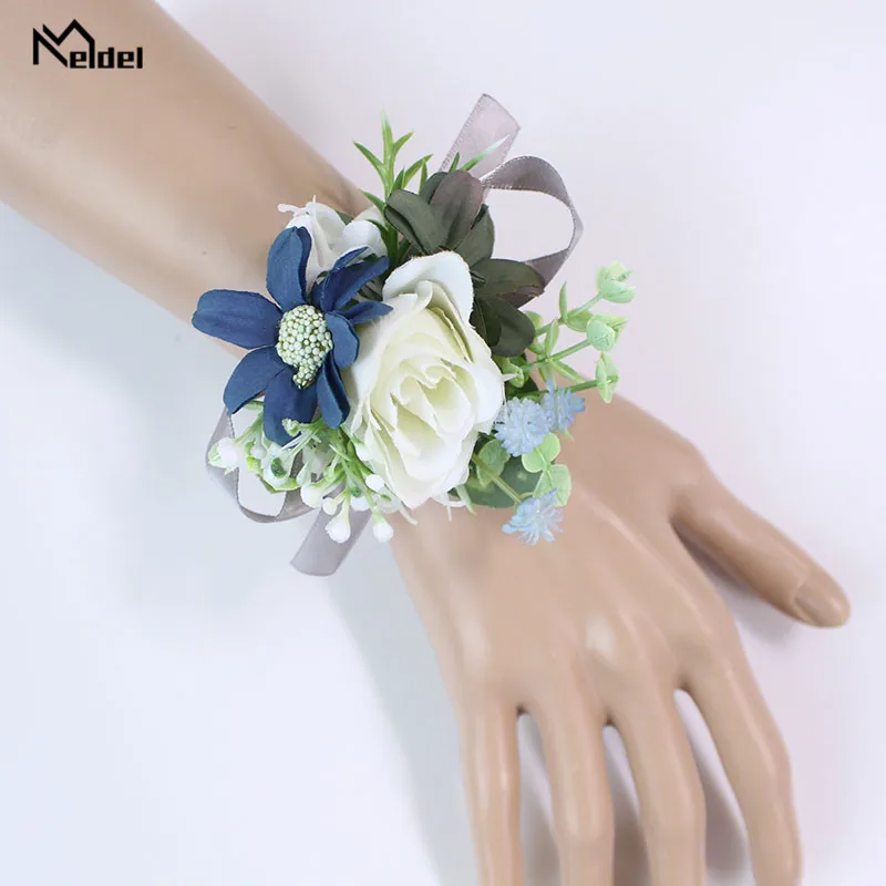 2    wedding Wrist Corsage Bracelet wrist flower  (38)