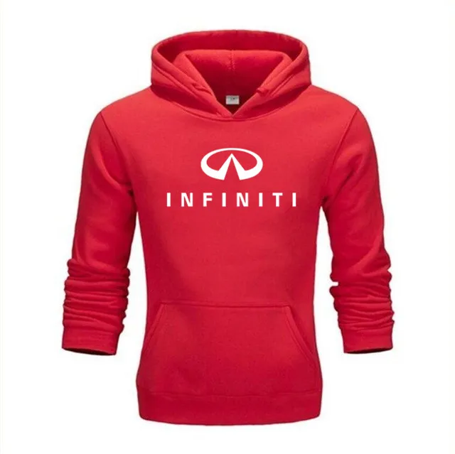 Infiniti толстовки мужская зимняя куртка высокого качества мужские повседневные Infiniti автомобильные свитера с логотипами Мужская Толстовка Размер XS-4XL